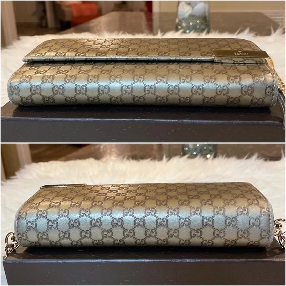 🎉🎉SOLD! Gucci Micro Guccisima Walllet on Chain - Picture 6 of 12